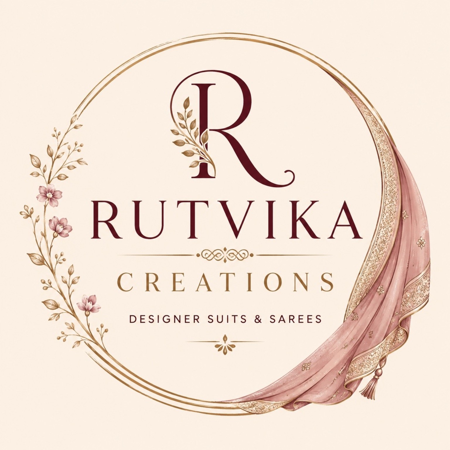 Rutvika Creations logo